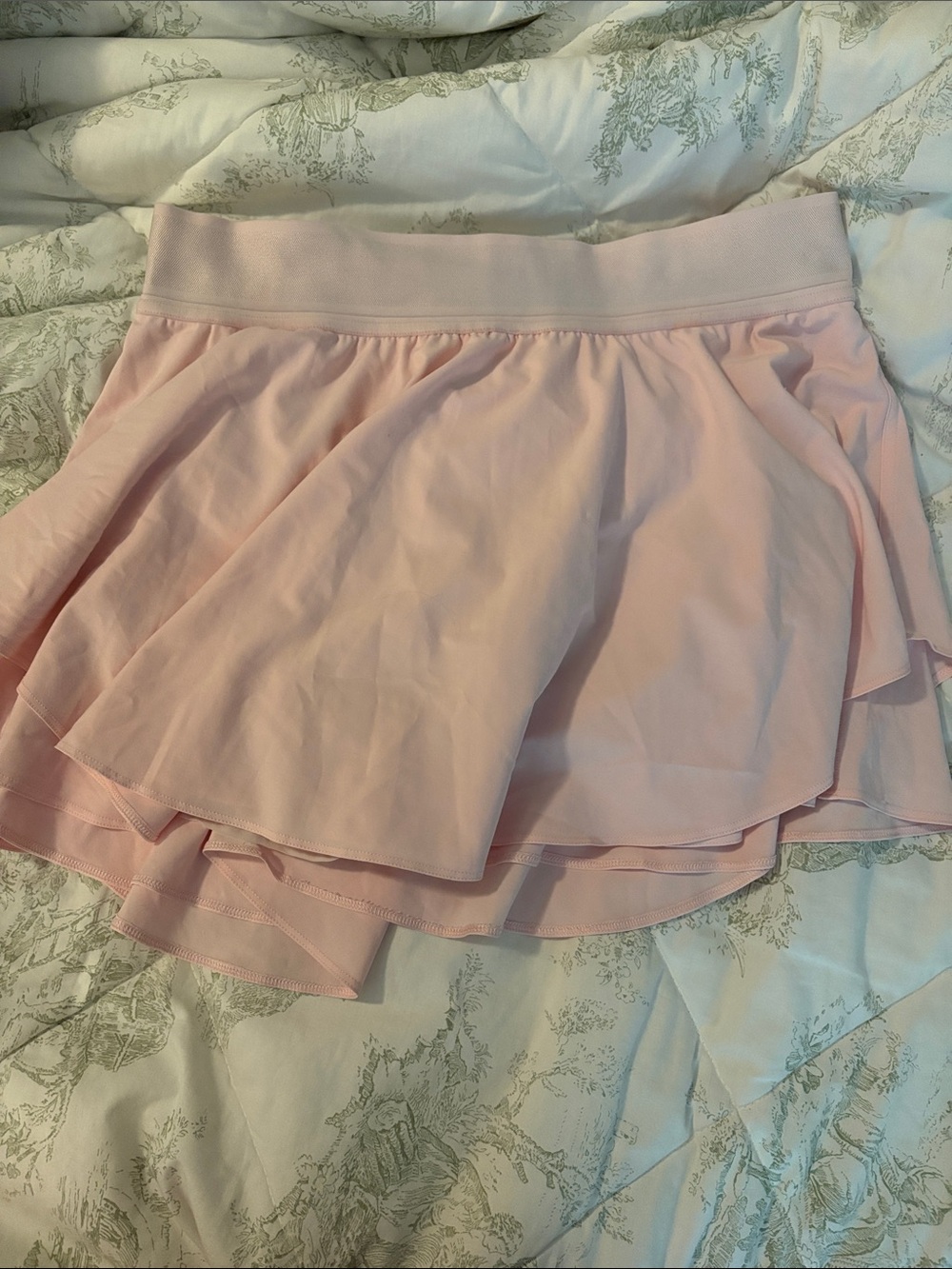 lululemon athletica Soft Pink Layered Skater Skirt